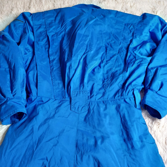 Vintage Kaelin Ski Suit Womens 8 Blue Insulated Snowsuit Retro 80s 90s Sports - Picture 2 of 11